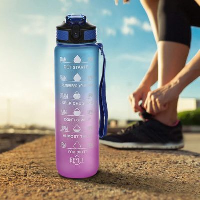 Sticlă de apă motivațională (1000 ml) | SIPSOUL