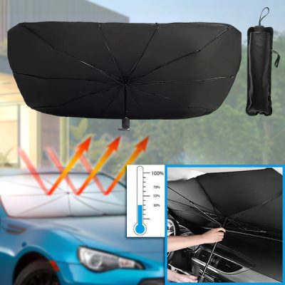 Parasolar tip umbrelă pentru parbriz  | SHADESHELLA