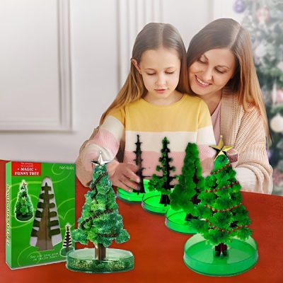 Pom de Crăciun magic care crește PUFFTREE