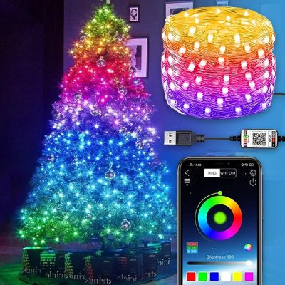 Instalație inteligentă de Crăciun cu LED-uri | SPARKLED