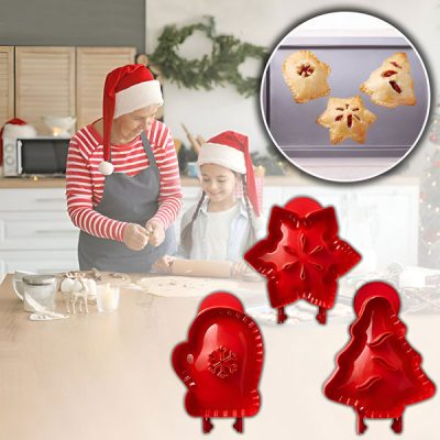 Set de forme pentru prăjituri de Crăciun (3pcs) | JOYPIE