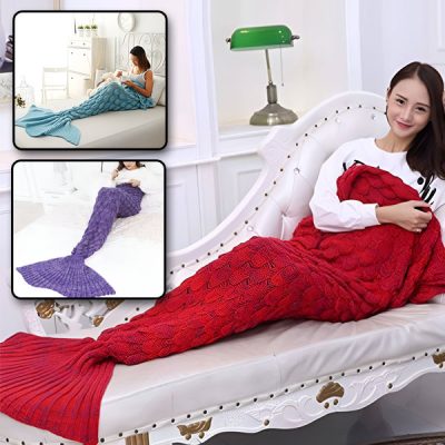 Pătură în formă de sirenă | MERMIDREAM