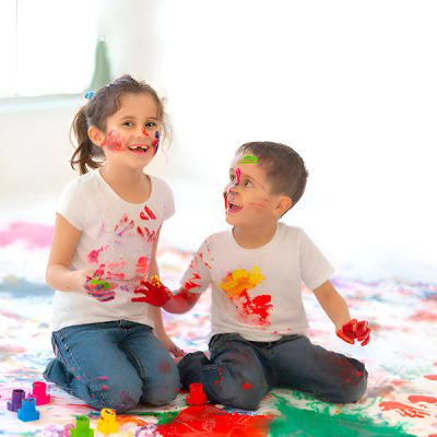 Set de Pictură cu Degete Lavabil pentru Copii | ARTDABS