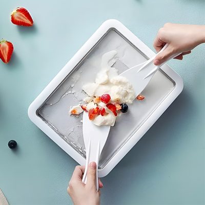 Tavă pentru fabricarea înghețatei cu iaurt | ICEROLLI