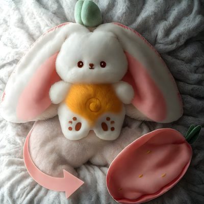 Iepuraș care respiră și cântă melodii pentru a ajuta copiii să doarmă | STRAWBBIT
