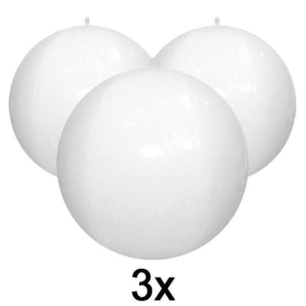 3x Minge gonflabilă cu lumini LED pentru piscină | POOLGLO