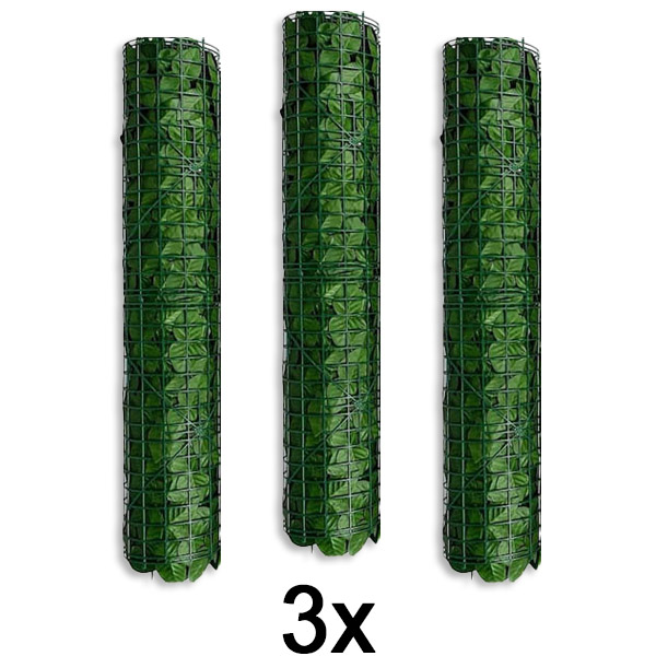 3x Panou cu frunze artificiale | LEAFPANEL