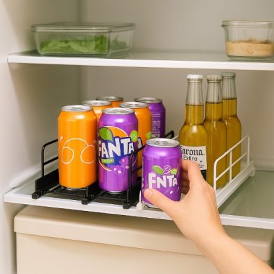 Organizator pentru frigider cu glisare automată | DRINZER
