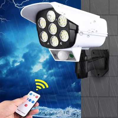 Lampă de securitate solară cu senzor de mișcare | LUMACAM