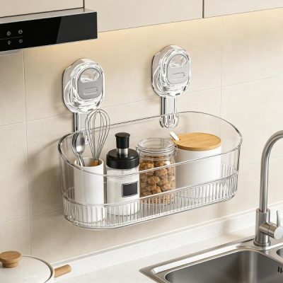 Etajeră de duș cu ventuză | LUXSHELF